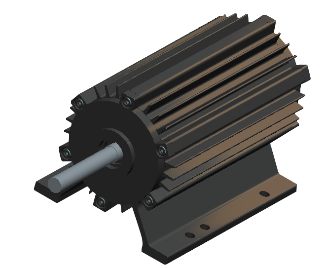 BL130 130mm průmyslové motory dmychadel pro velké zatížení Motor 230VAC 2kW